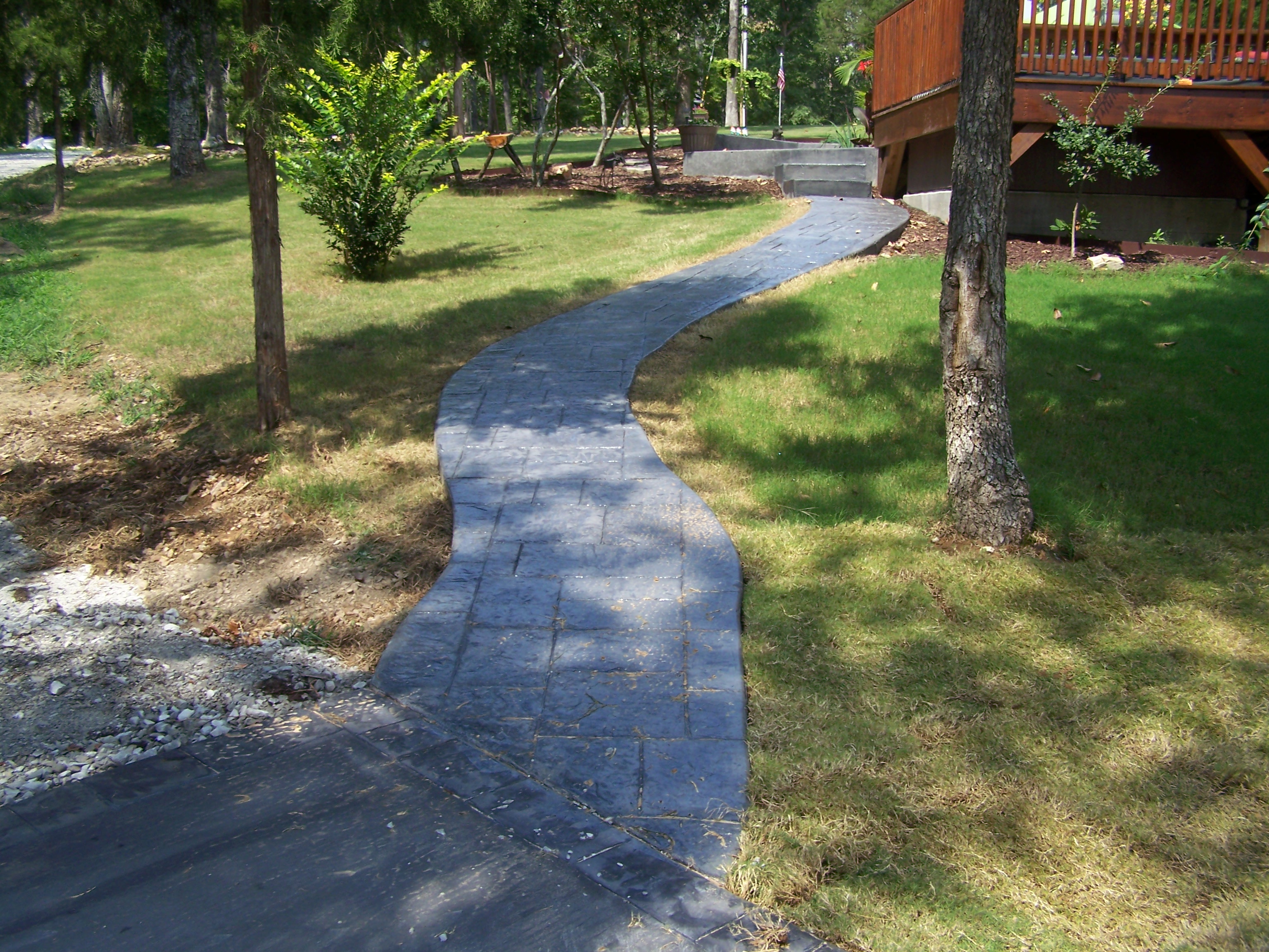 Concrete Walkway | Davis Concrete & Construction